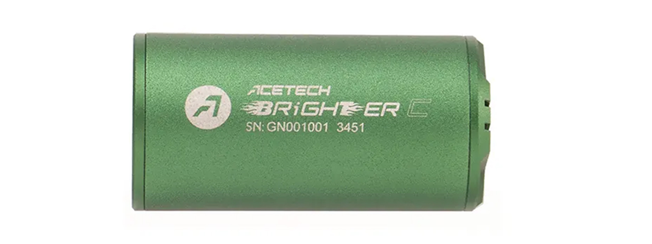 AceTech Brighter C Compact Rechargeable Tracer Unit - (Green)