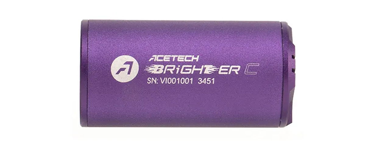 AceTech Brighter C Compact Rechargeable Tracer Unit - (Violet)