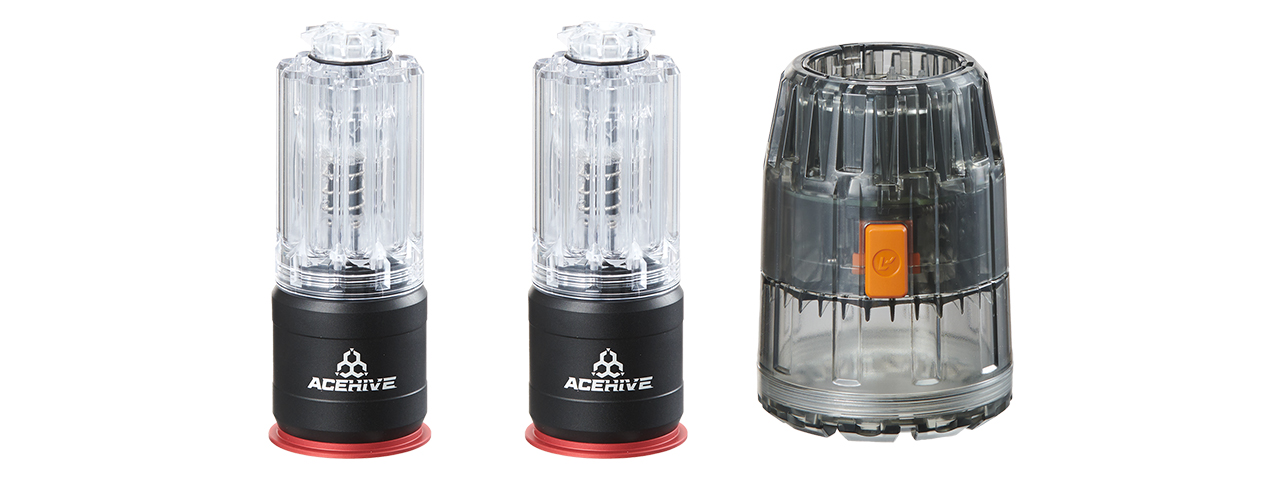 Acetech Grenade & Spawn Speedloader Starter Pack - (Red)