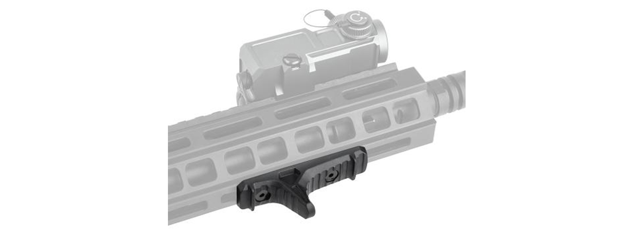 Atlas Custom Works M-LOK LINK Anchor Hand Stop - (Black) - Click Image to Close