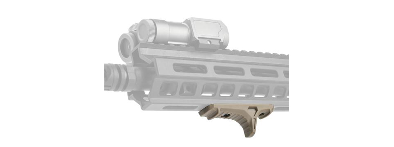 Atlas Custom Works M-LOK LINK Anchor Hand Stop - (Dark Earth) - Click Image to Close