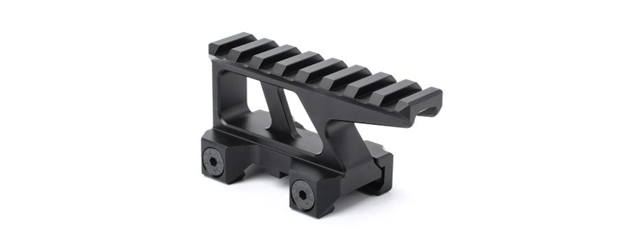 Atlas Custom Works Riser Picatinny Mount Kit For EO - (Black) - Click Image to Close