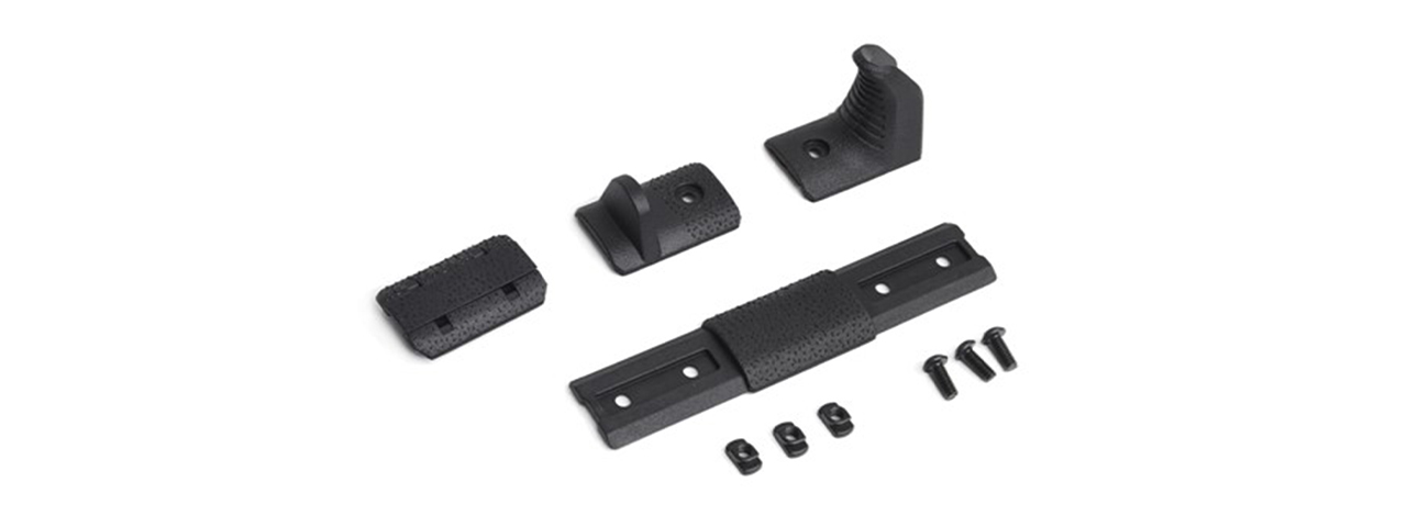 Atlas Custom Works Hand stop Kit for KeyMod and M-LOK System Handguard - (Black)