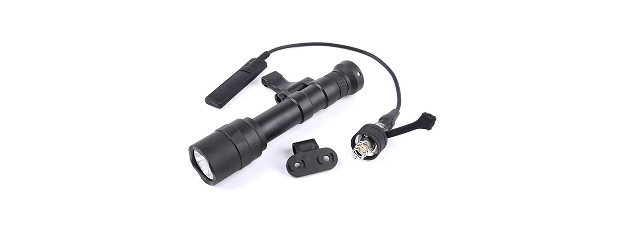 Atlas Custom Works M640U Scout Light PRO Rail Mount LED Flashlight - (Black)