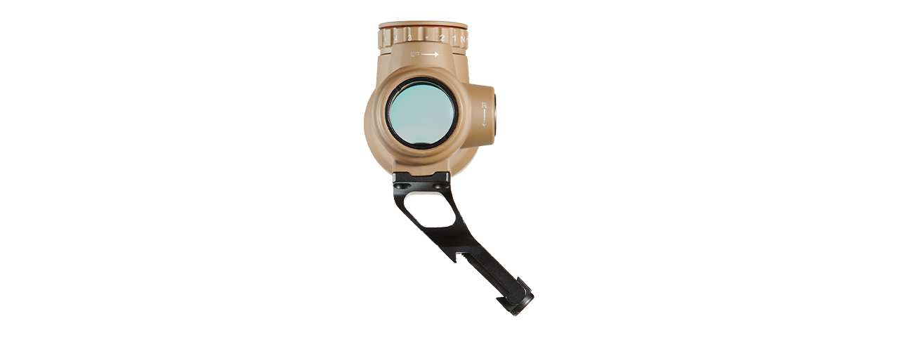 Atlas Custom Works MRO Red Dot Sight with Killflash, 45-Degree Offset Mount - (Tan)