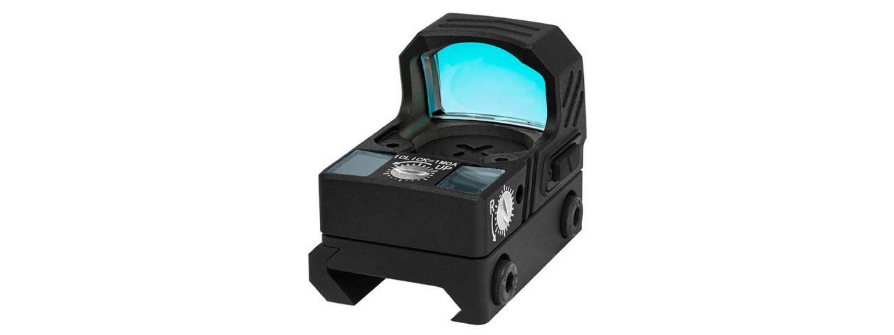 Atlas Custom Works XR5 Solar Powered Mini Red Dot Sight - (Black)