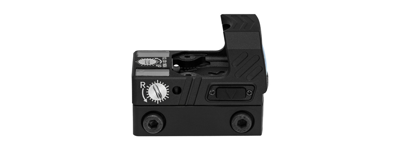 Atlas Custom Works XR5 Solar Powered Mini Red Dot Sight - (Black) - Click Image to Close