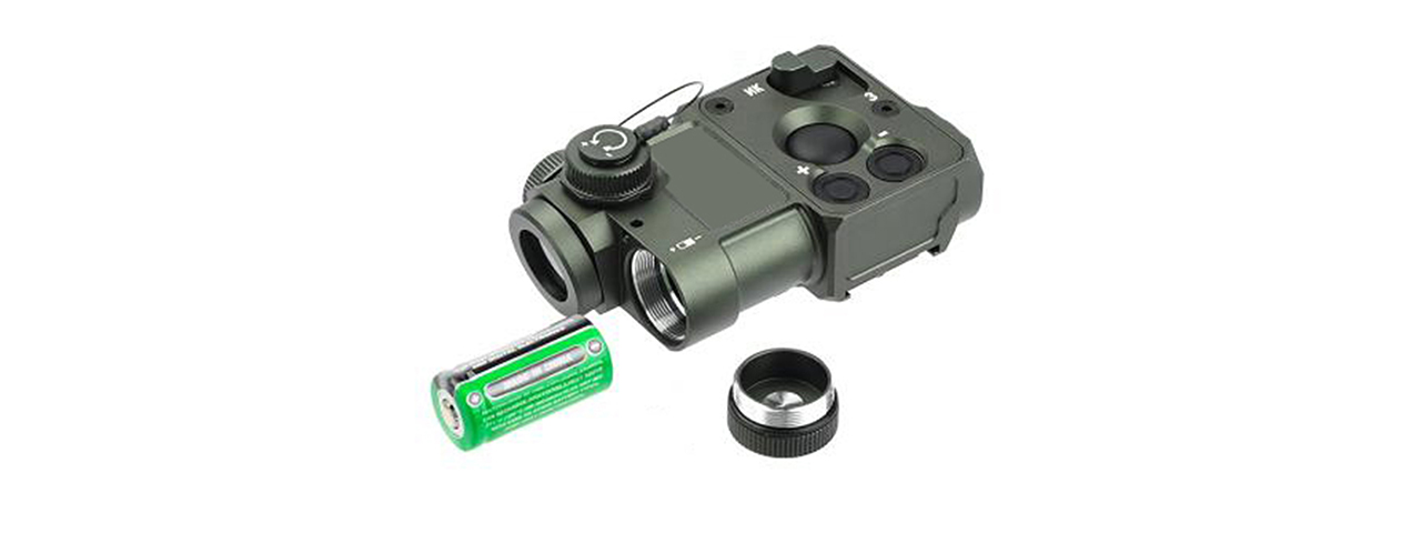 Atlas Custom Works Perst-4 Combined Device Gen 3.0 Laser - (OD Green) - Click Image to Close