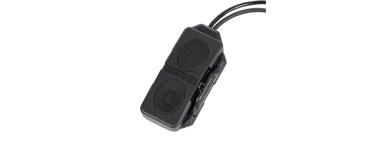 Atlas Custom Works Dual Remote Control Tactical PEQ Flashlight Switch - (Black)