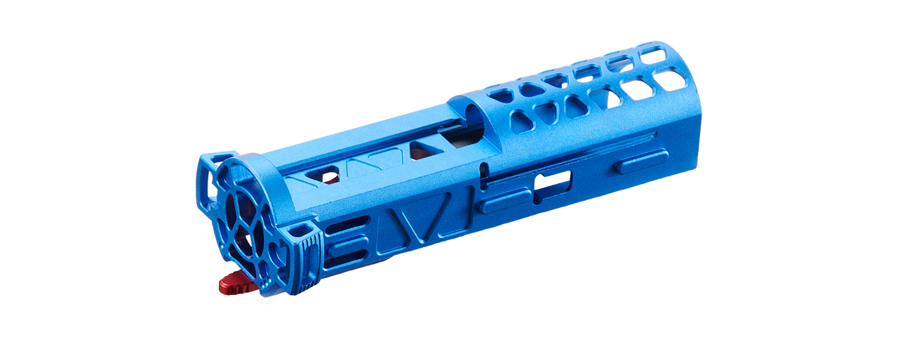 Atlas Custom Works Lightweight CNC Aluminum Advanced Bolt with Selector Switch for AAP-01 GBB Pistol (Blue)