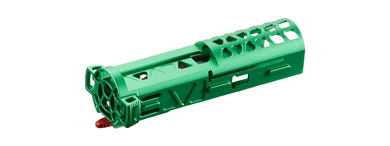 Atlas Custom Works Lightweight CNC Aluminum Advanced Bolt with Selector Switch for AAP-01 GBB Pistol (Green)