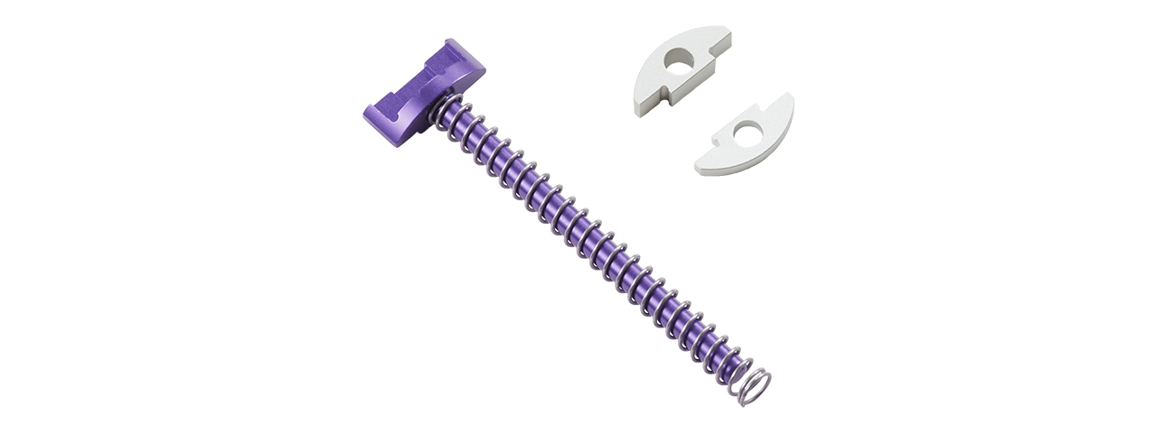 Atlas Custom Works Aluminum Guide Rod Set For AAP-01 GBBP Series - (Purple)