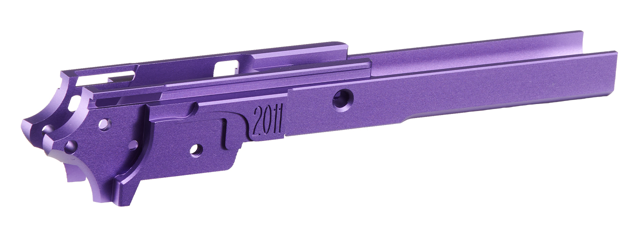 Atlas Custom Works Tokyo Marui Hi Capa 2011 Type 1 GBB 4.3 Aluminum Frame - (Purple)