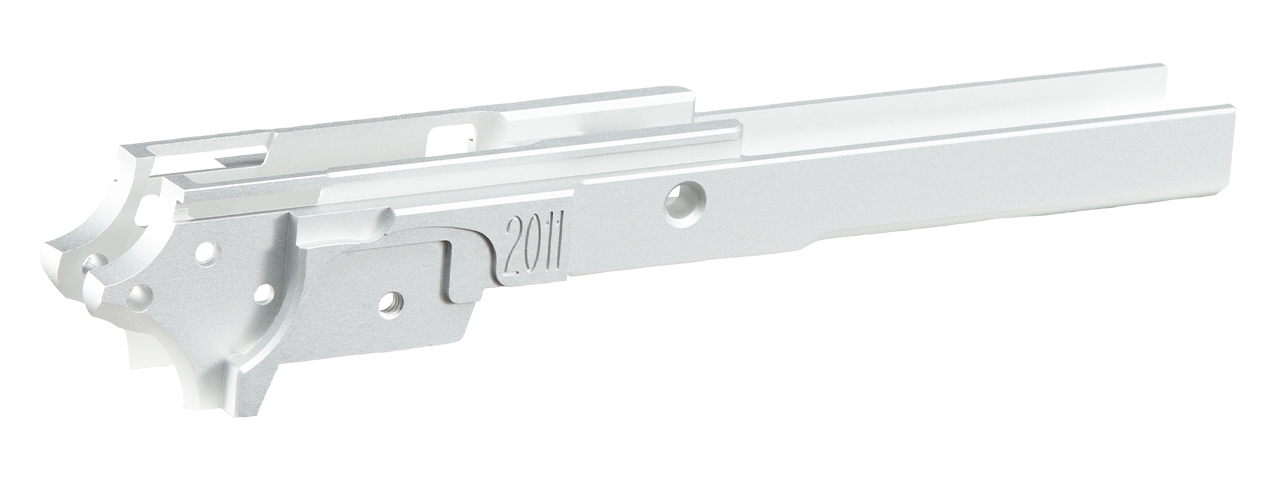 Atlas Custom Works Tokyo Marui Hi Capa 2011 Type 1 GBB 4.3 Aluminum Frame - (Silver)