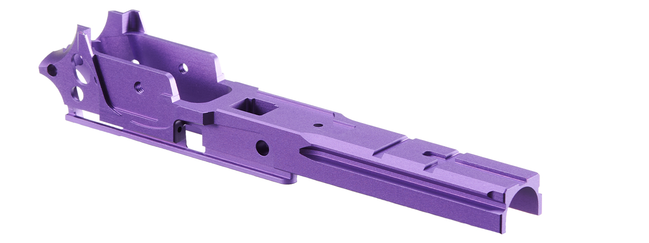 Atlas Custom Works Tokyo Marui Hi Capa No Marking Type 2 GBB 4.3 Aluminum Frame - (Purple)