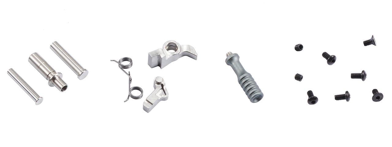 Atlas Custom Works CNC EX01 Slide & Frame Kit For Marui TM Hi-Capa GBBP Series - (Gray/Black)