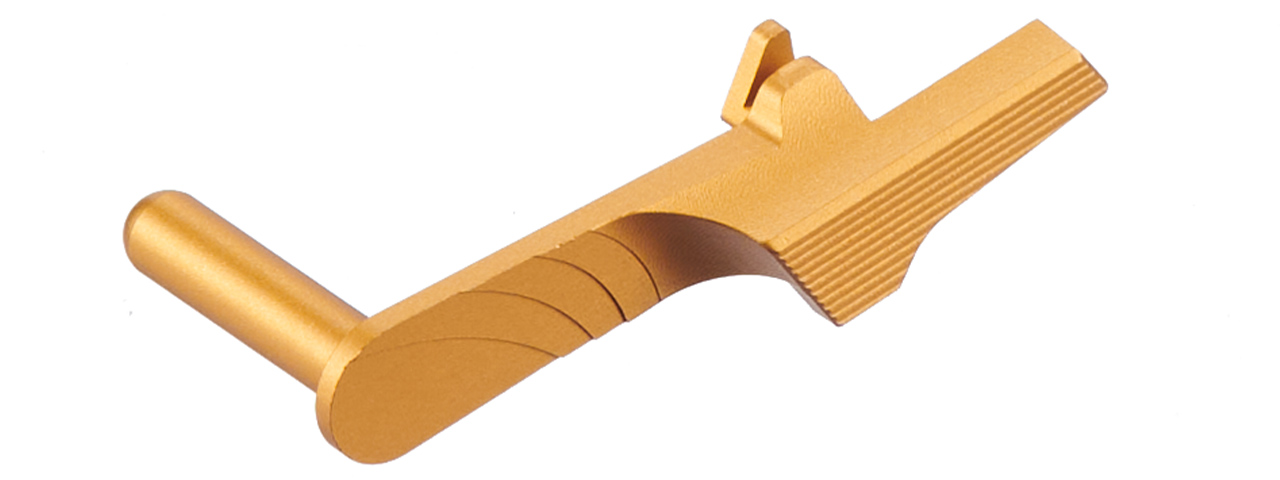 Atlas Custom Works Aluminum Slide Stop Type-1 for Marui Hi-Capa GBB Pistol - (Gold)