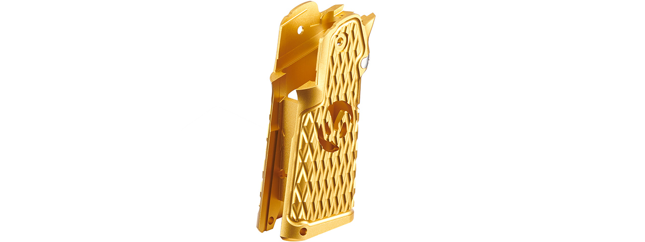 Atlas Custom Works CNC Aluminum Type 6 Grip for TM Marui Hi-Capa GBB Airsoft Pistols - (Gold)