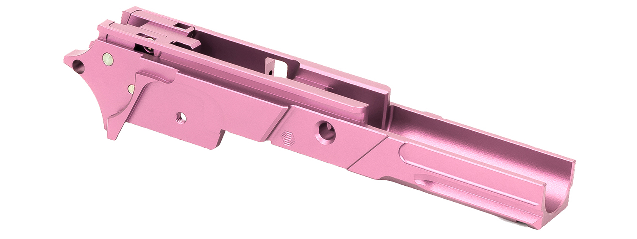 Airsoft Masterpiece EDGE "STRAT" Tokyo Marui Hi Capa GBB 3.9 Aluminum Frame - (Pink