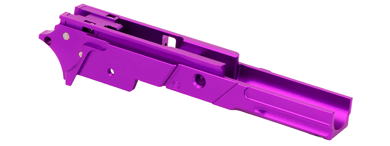 Airsoft Masterpiece EDGE "STRAT" Tokyo Marui Hi Capa GBB 3.9 Aluminum Frame - (Purple)