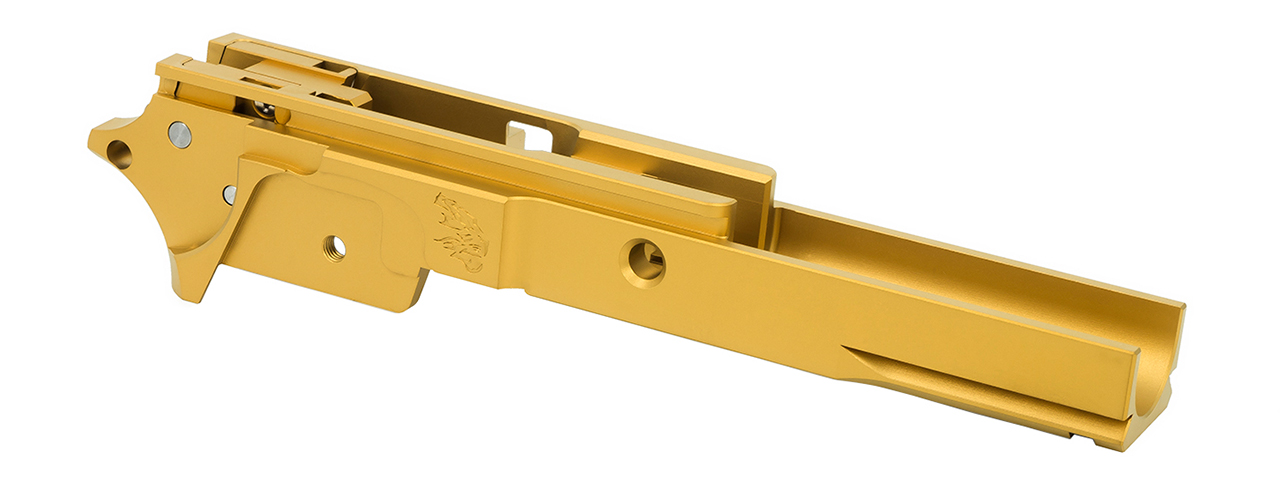 Airsoft Masterpiece EDGE "LimCat" Tokyo Marui Hi Capa GBB 3.9 Aluminum Frame - (Gold)