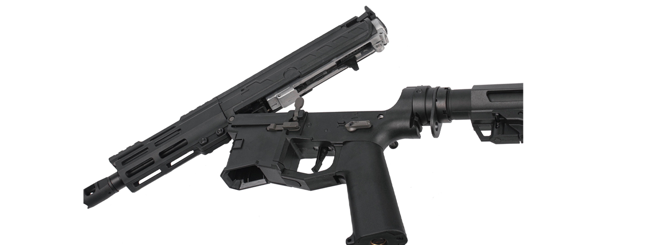 Arcturus x C.A.T. Versatile-5c PCC AEG Rifle - (Black) - Click Image to Close