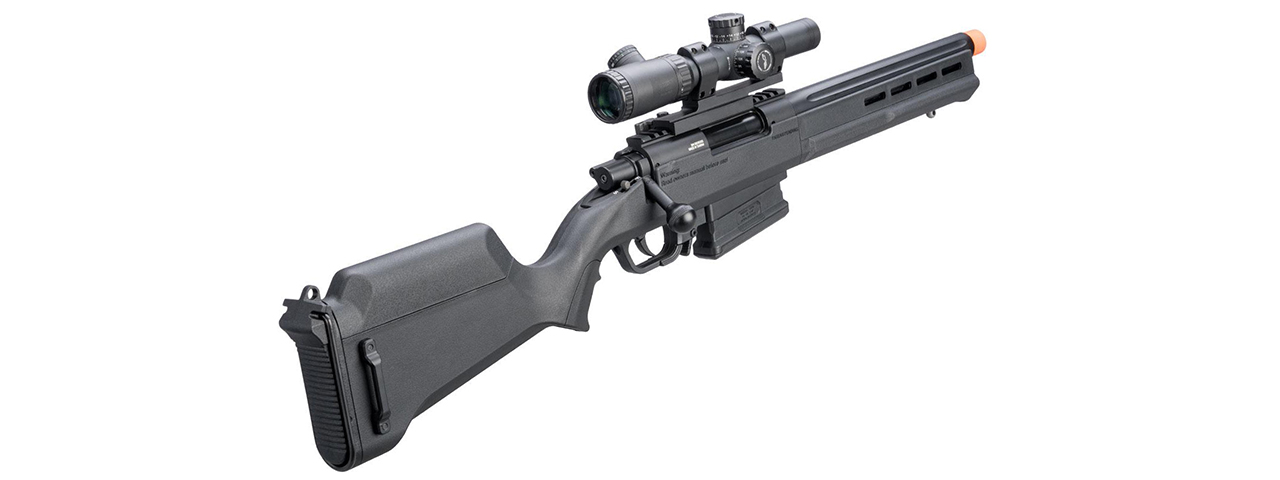 AMOEBA "Striker" S2 Gen2 Bolt Action Scout Rifle w/ M-LOK Handguard - (Black)