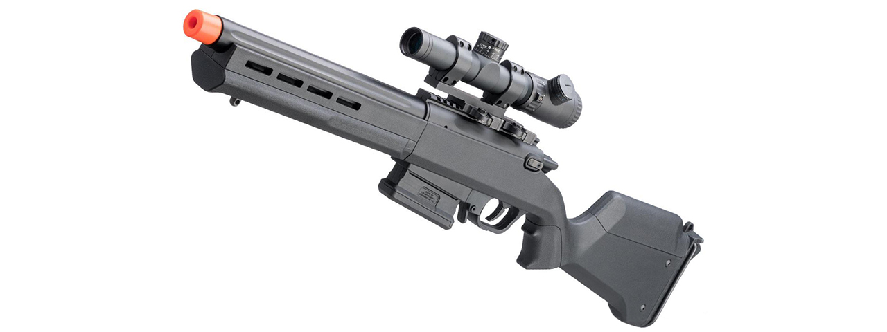 AMOEBA "Striker" S2 Gen2 Bolt Action Scout Rifle w/ M-LOK Handguard - (Black)
