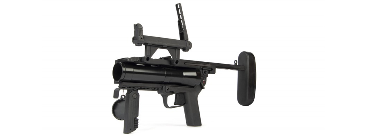 ARES M320 40mm Airsoft Grenade Launcher - (Black) - Click Image to Close