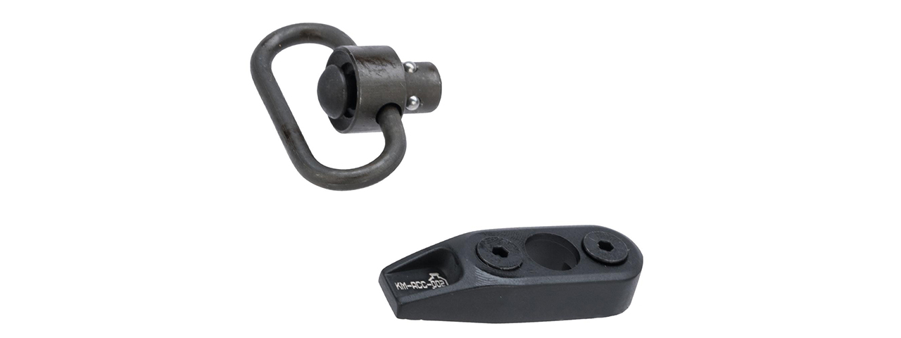 ARES-KM-ACC-002 AIRSOFT KEYMOD FULL METAL QD SLING MOUNT