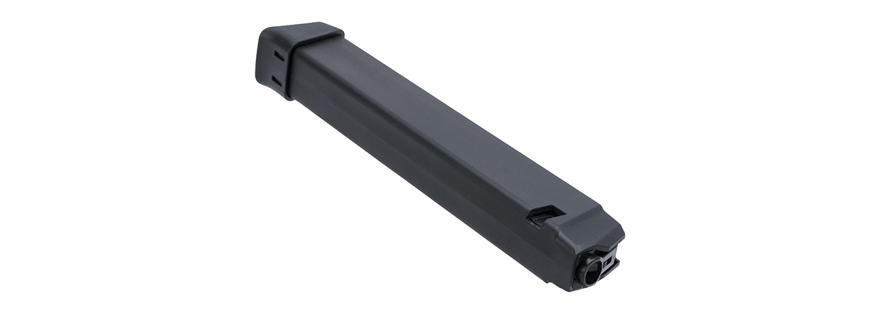 ARES M45X-S 125 Round Polymer Airsoft AEG Mid-Cap Magazine - Click Image to Close