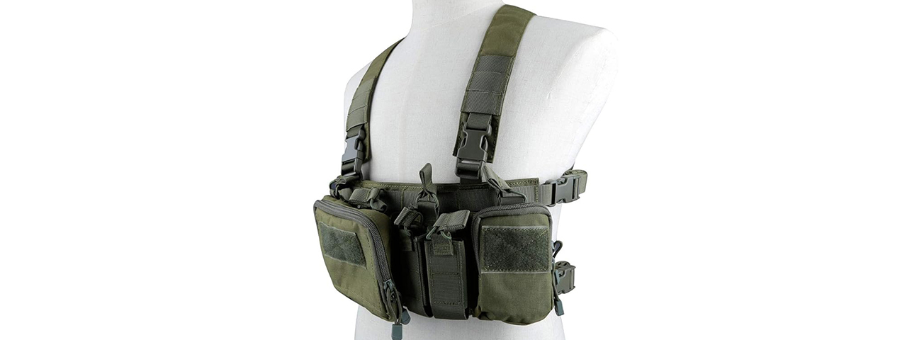 Tactical Chest Rig - (OD Green)
