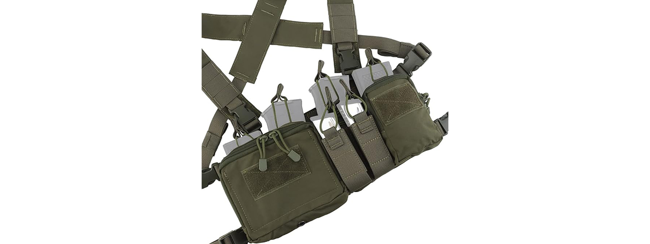 Tactical Chest Rig - (OD Green)