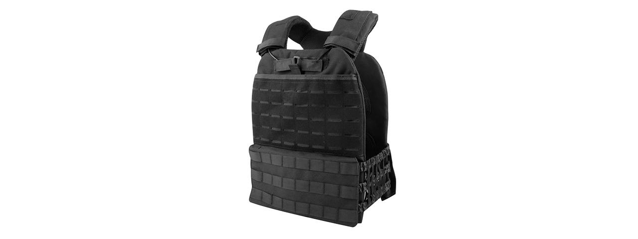 Tactical Molle Outdoor Camouflage Combat Vest - (Black)