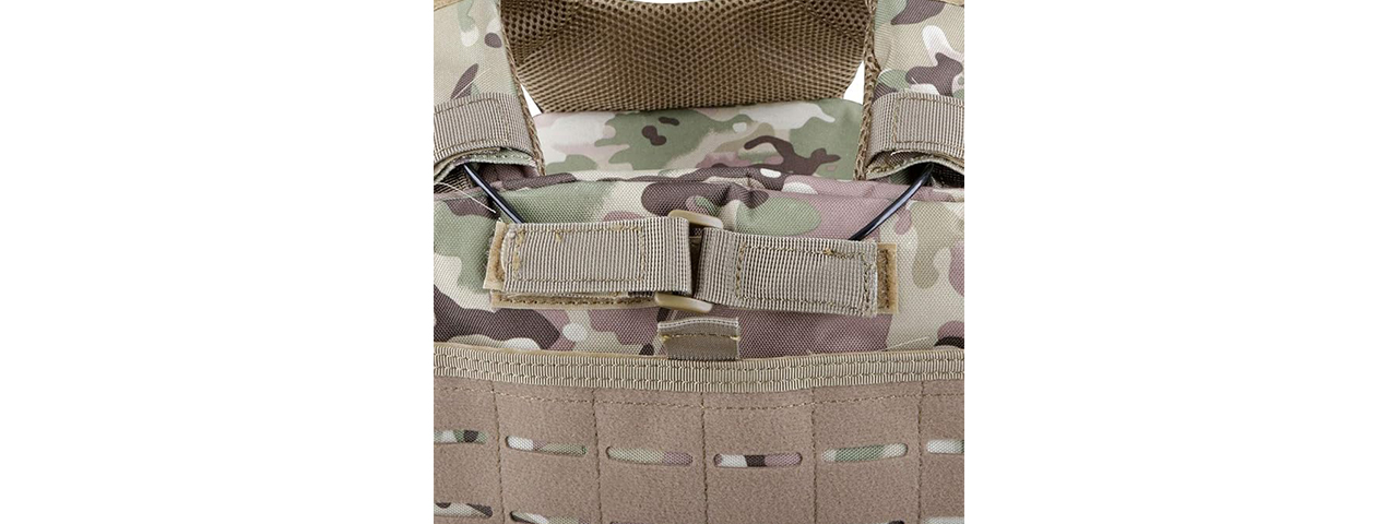 Tactical Molle Outdoor Camouflage Combat Vest - (Camo)