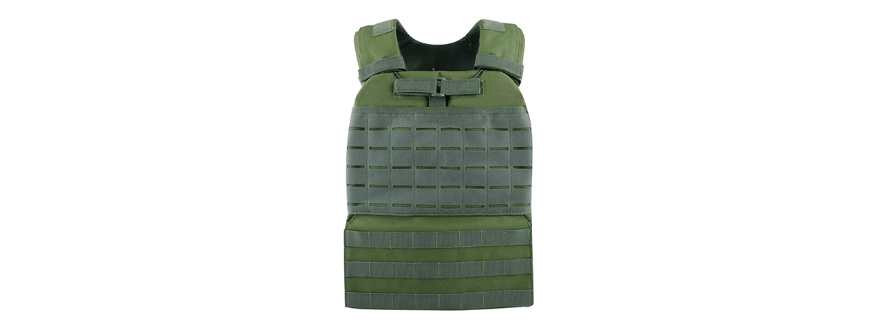 Tactical Molle Outdoor Camouflage Combat Vest - (OD Green)