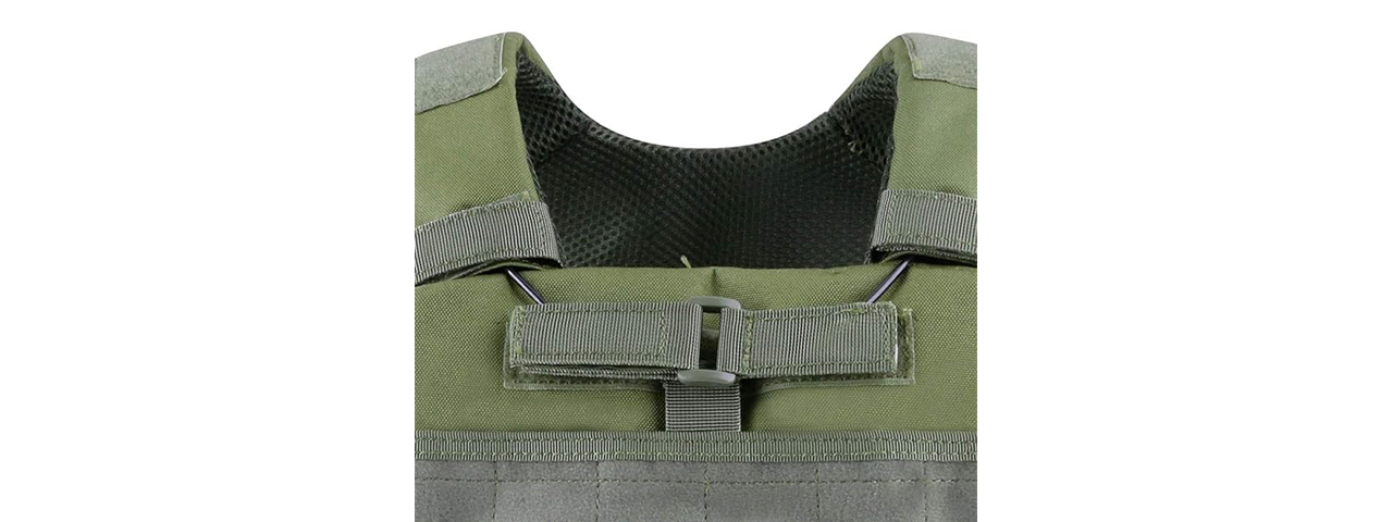 Tactical Molle Outdoor Camouflage Combat Vest - (OD Green)