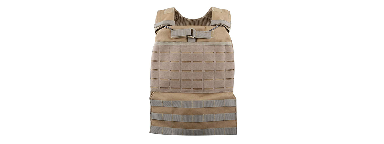 Tactical Molle Outdoor Camouflage Combat Vest - (Tan)