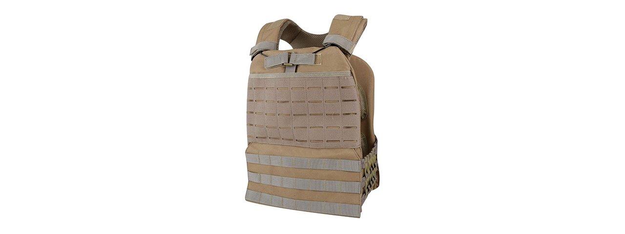 Tactical Molle Outdoor Camouflage Combat Vest - (Tan)