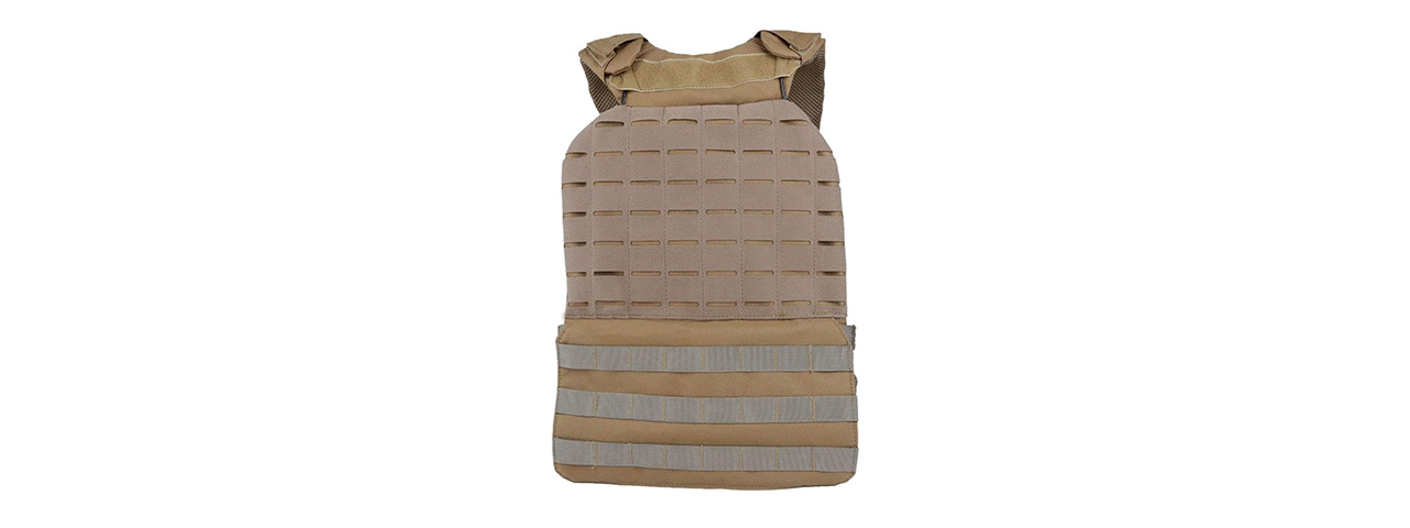 Tactical Molle Outdoor Camouflage Combat Vest - (Tan)