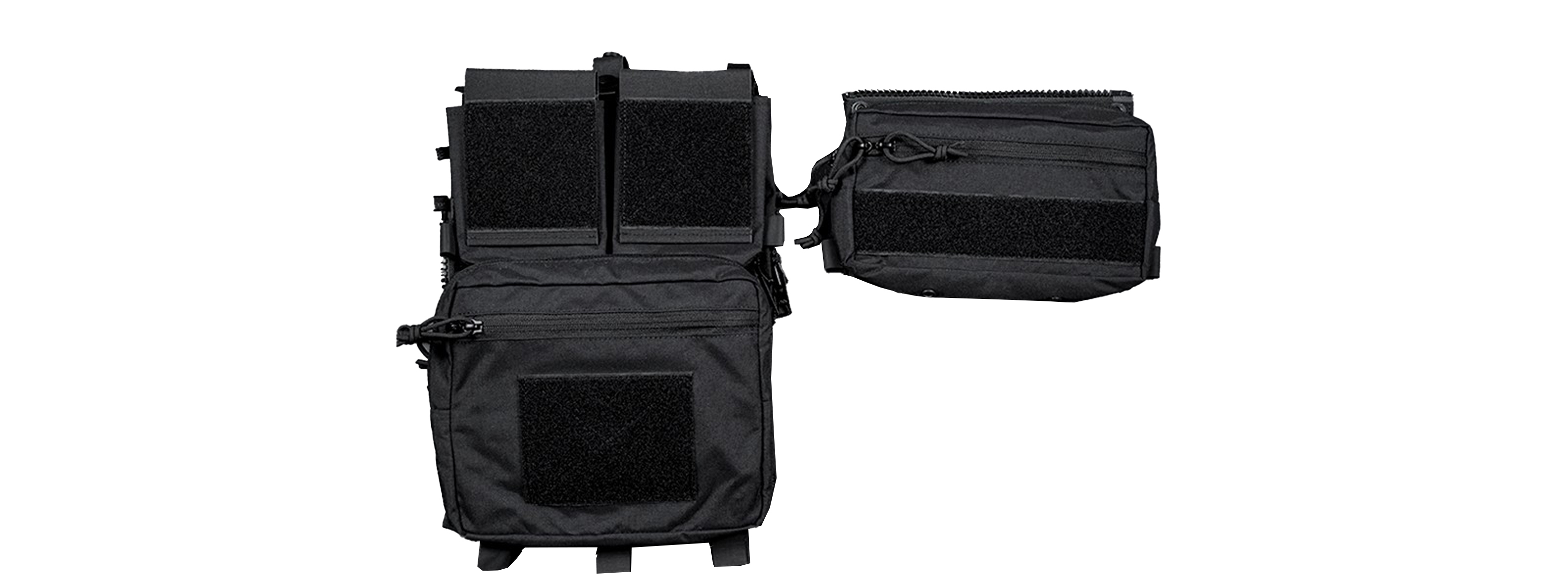 Airsoft Modular 119 Tactical Vest Panels - (Black)