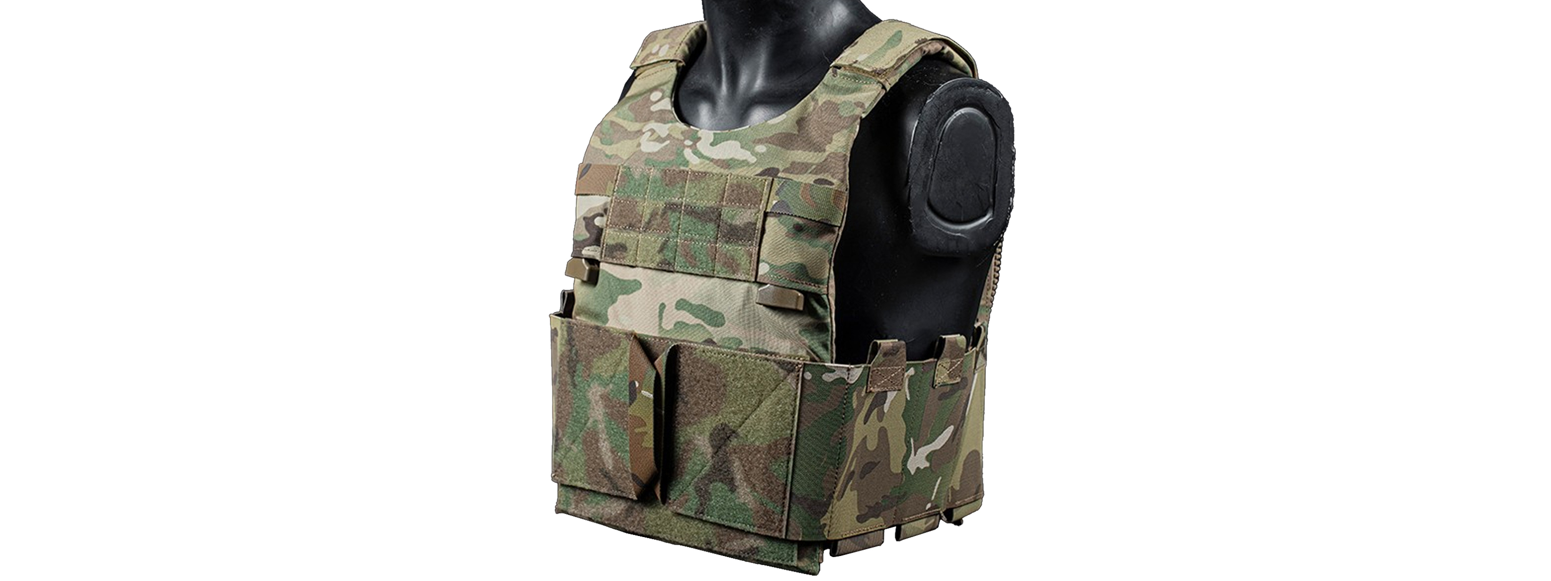 Airsoft Tactical Vest Carrier - (Camo)