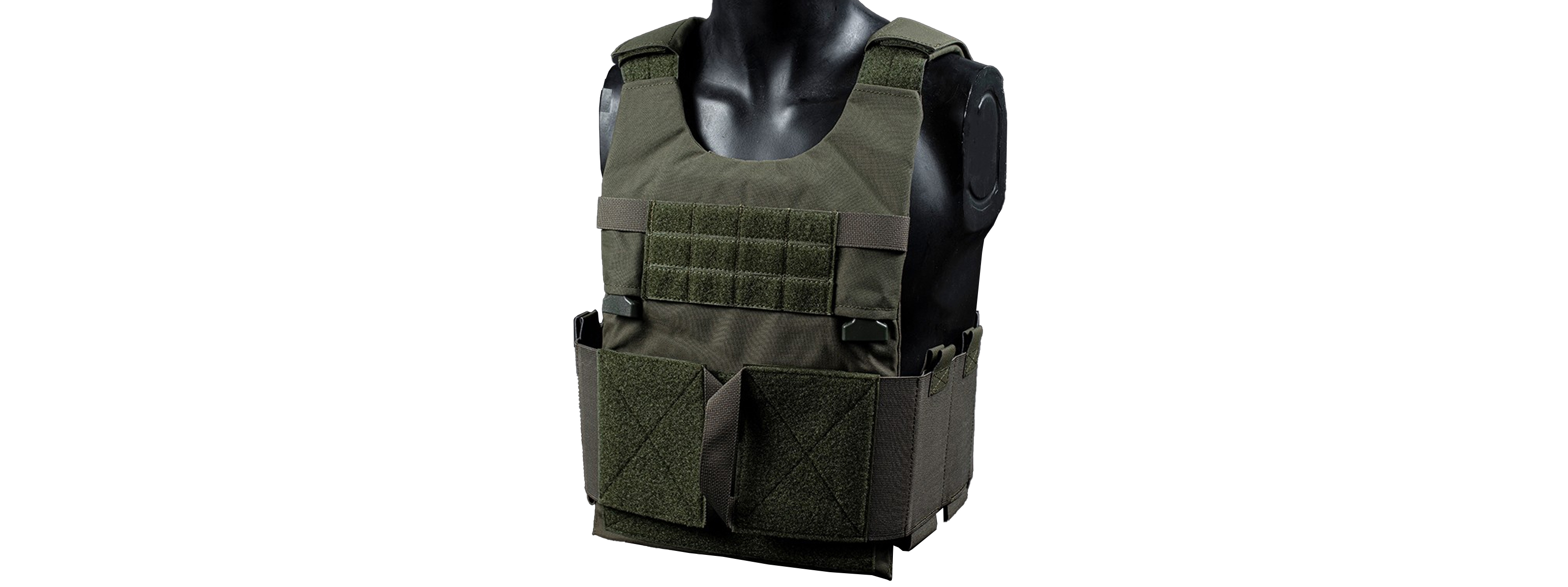 Airsoft Tactical Vest Carrier - (OD Green)