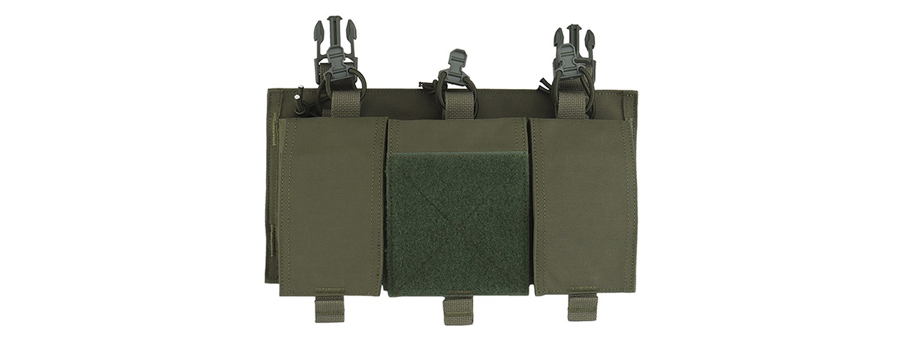 Multifunctional Quad Quick Panel Expansion Conversion Module For Tactical Vest - (OD Green)
