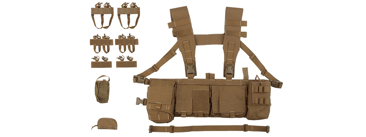 UW Tactical Patrol Commuter Chest Rig - (Tan)