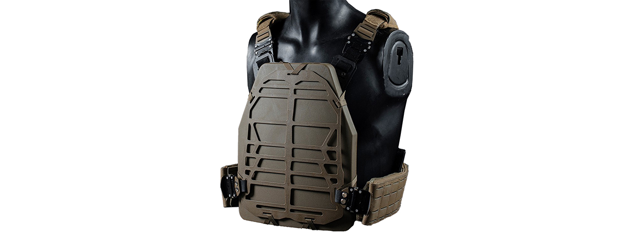 Tactical Reinforced Chest Harness - (Tan)