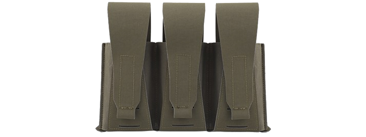 Multifunctional Triple Mag Pouches - (OD Green)