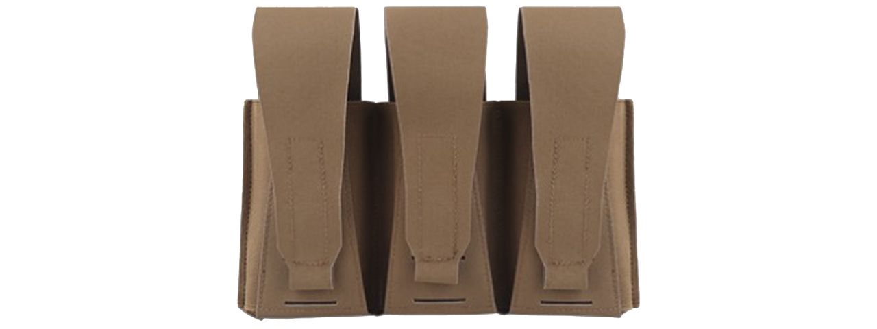 Multifunctional Triple Mag Pouches - (Tan)