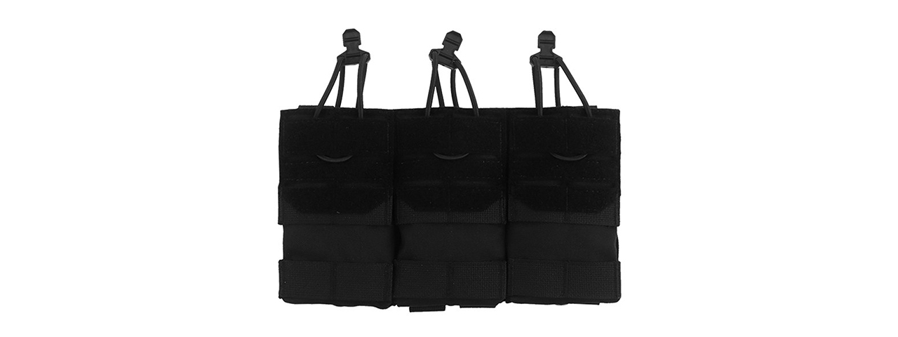 Dual Purpose 5.56 Triple Magazine Pouch - (Black)