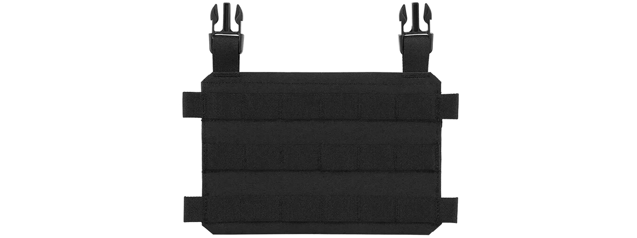MOLLE Mounting Plate For Tactical Vest - (Black)